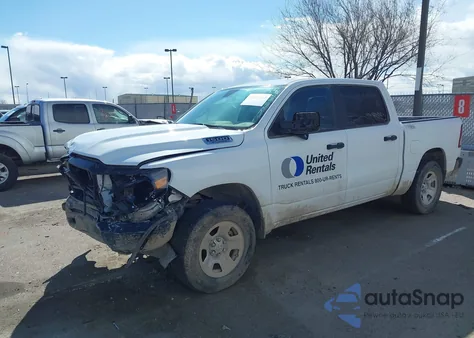 2023 Ram 1500 Tradesman 4X4 5'7 Box из США, поврежденный, VIN 1C6RRFGG1PN641214